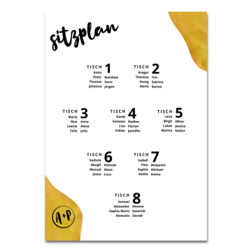 Seating Plan